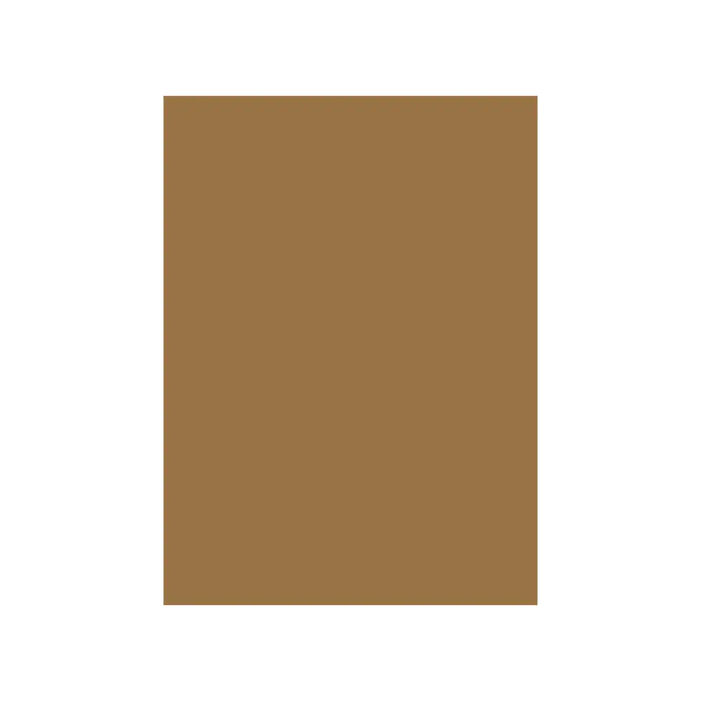 Cartolina A4 Castanho Terra Neutral, 180g, 125 folhas, ideal para artes e projetos criativos.