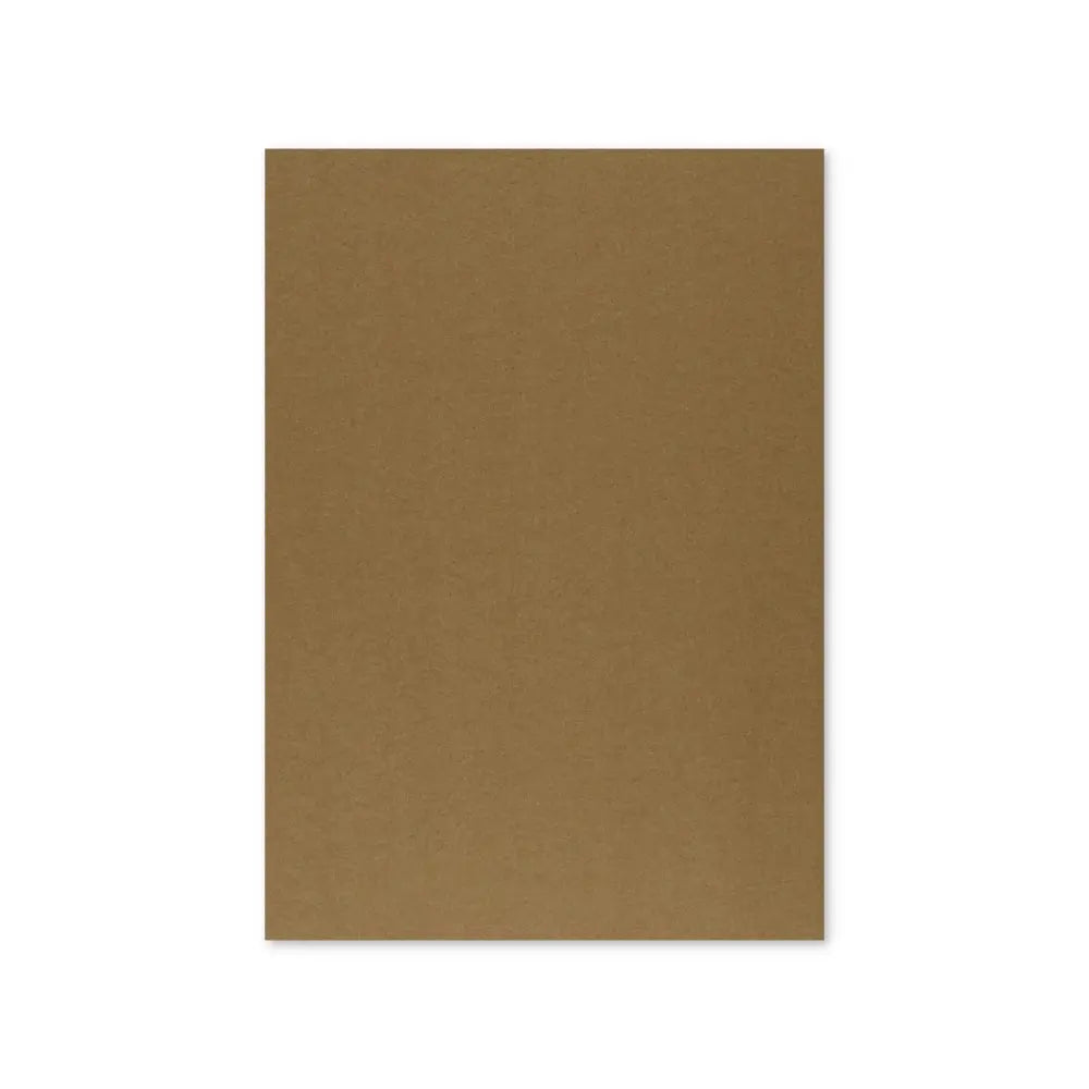 Cartolina A4 castanho terra da Neutral, 250g, pack com 125 folhas para artes e projetos escolares.