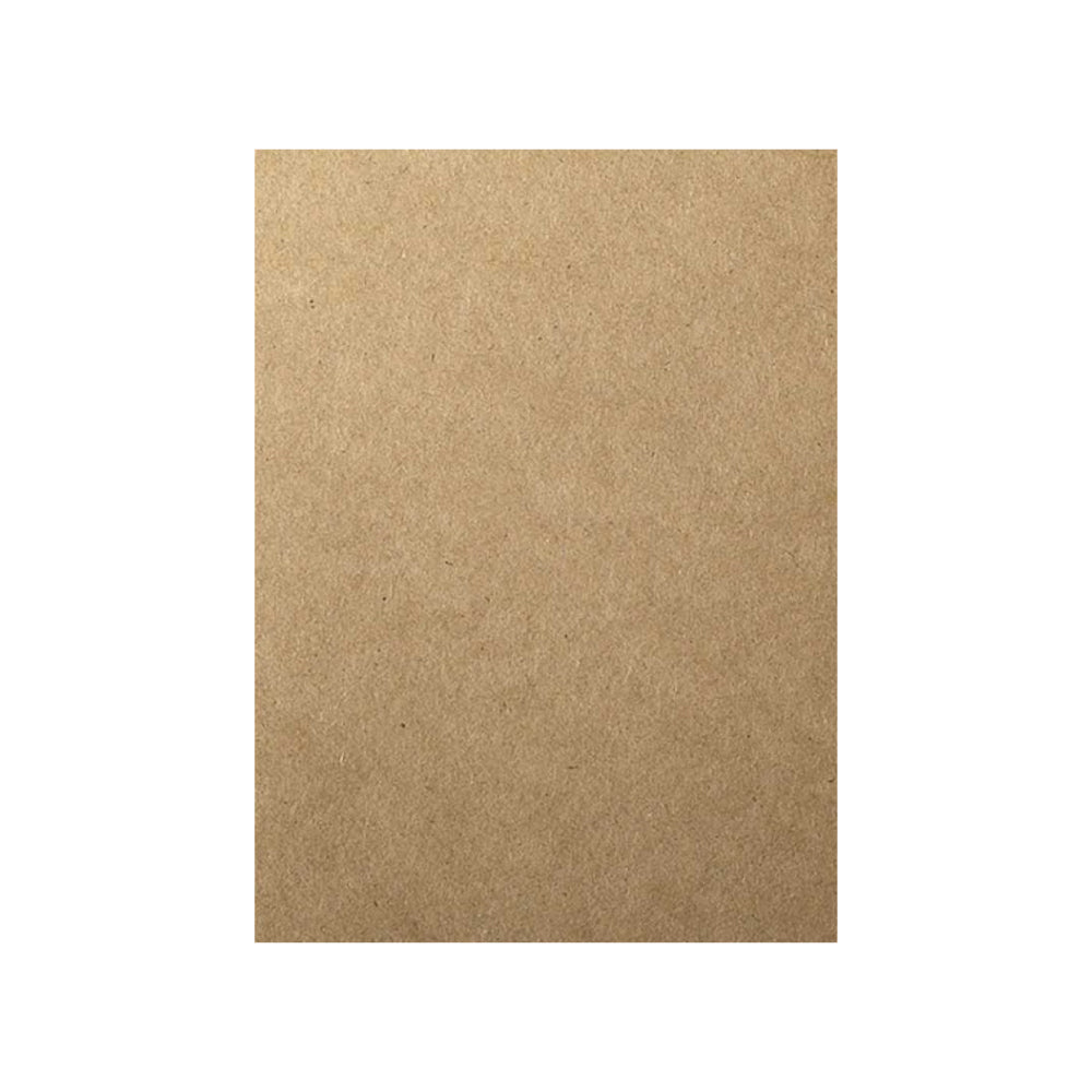Cartolina kraft Neutral de 50x65cm e 180g, papel robusto para artes e projetos criativos.