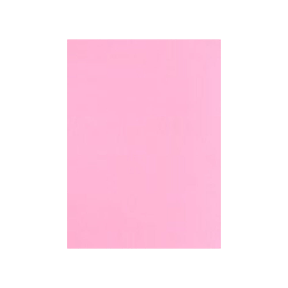 Cartolina rosa Neutral 50x65cm 180g para artes e projetos, superfície lisa para diversas criações artísticas.