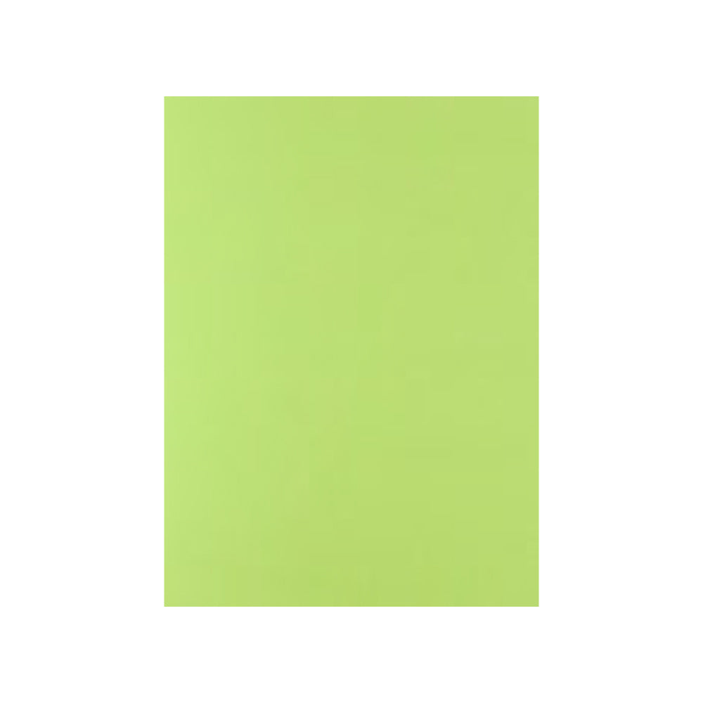 Cartolina verde limão Neutral, 50x65cm, papel para artesanato e projetos, 180g, textura firme e colorida.