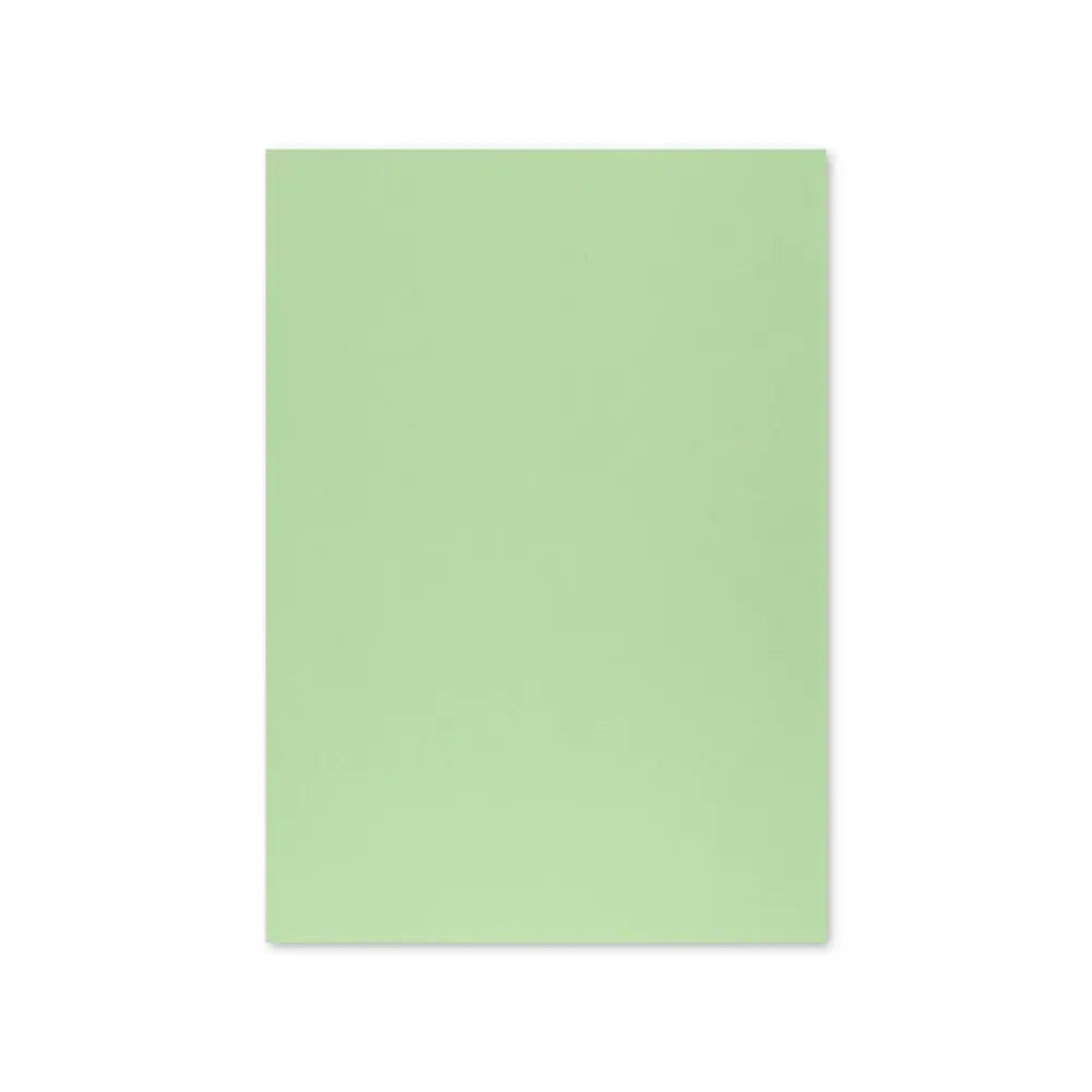 Cartolina verde suave A4 da Neutral, 250g, 125 folhas para artes e projetos, exibida em imagem com folhas empilhadas