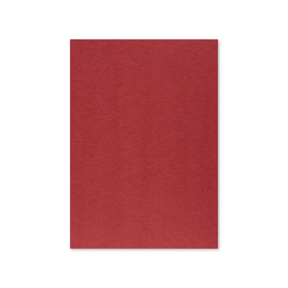 Cartolina vermelha Neutral 50x65cm, 250g, ideal para artesanato e projetos criativos, com superfície lisa e resistente.