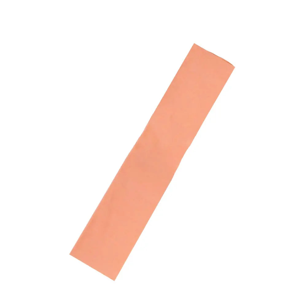 Rolo de papel crepe salmão da marca Neutral, 50x250cm, usado para decoração e artesanato, com papel colorido ondulado.