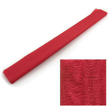 Papel crepe vermelho metalizado da marca Neutral, rolo de 50x150cm para decoração com acabamento brilhante.