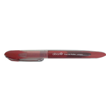 Caneta escrevente roller point vermelha Neutral, 0,5mm, esferográfica para escrita suave e precisa, uma unidade