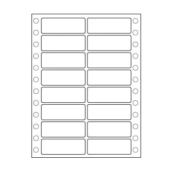 Bluepixel Equipamentos e Serviços Informáticos Lda | Etiquetas Continuas 2 Vias 102x36mm - Caixa com 8000 Adesivos Neutral Etiquetas