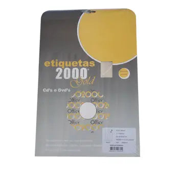 Bluepixel Equipamentos e Serviços Informáticos Lda | Etiquetas Metalizadas para CD/DVD Inkjet - Pack com 20 unidades Neutral Etiquetas