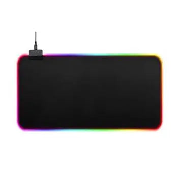Tapete gamer para rato e teclado Neutral, antiderrapante, 800x300x4mm, superfície lisa e confortável para jogos.