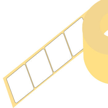 Etiquetas térmicas Neutral 76x51mm, kit com 1000 rolos para impressão de recibos e etiquetas comerciais.