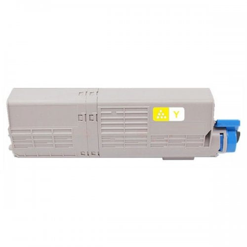 Toner amarelo original Oki 46490621 para impressora, alta qualidade, capacidade para 6.000 páginas, compatível com impressoras Oki