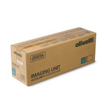 Tambor Olivetti Amarelo Original compatível para 30.000 páginas, mostrado em fundo branco, com detalhes do produto.