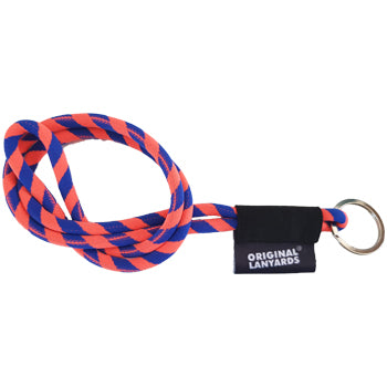 Bluepixel Equipamentos e Serviços Informáticos Lda | Fita Multiuso Pescoço Tubo Laranja/Azul 8x47cm Original Lanyards Fitas