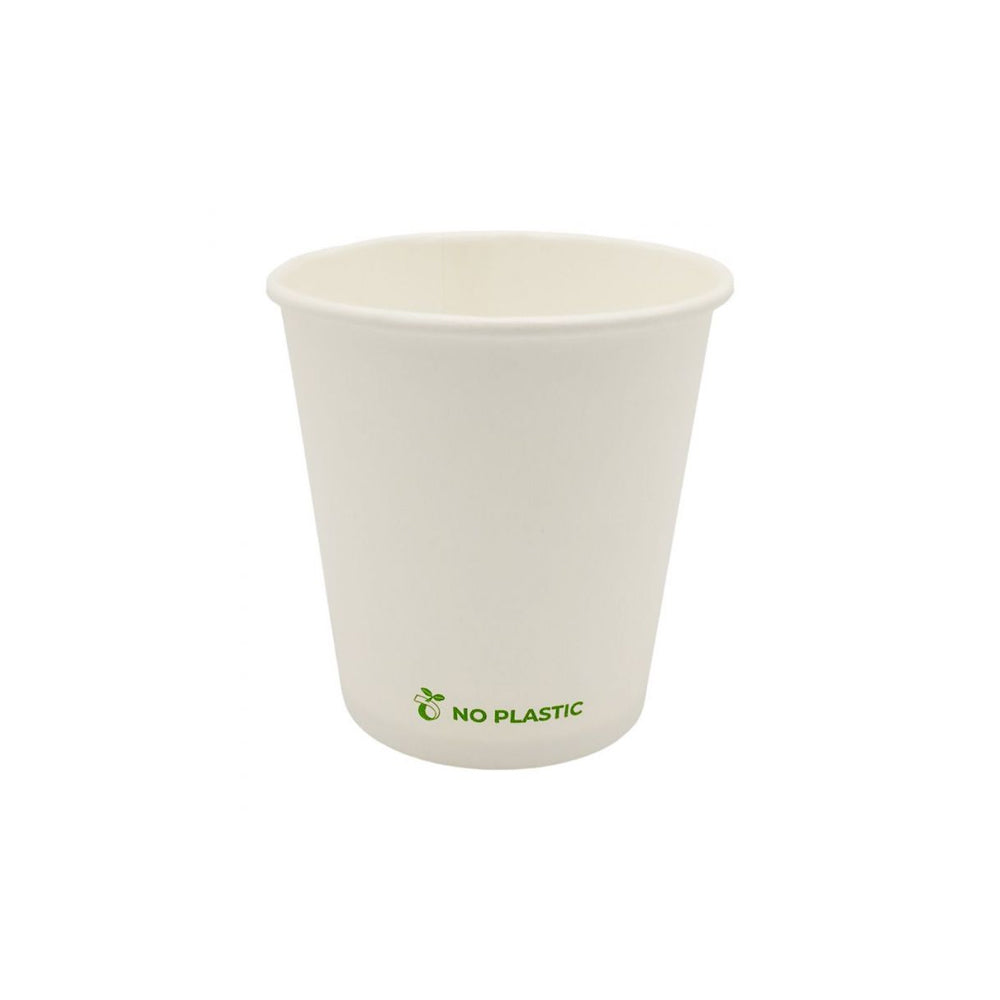 Copos 118ml Papel 4oz Plastic Free Branco 50un