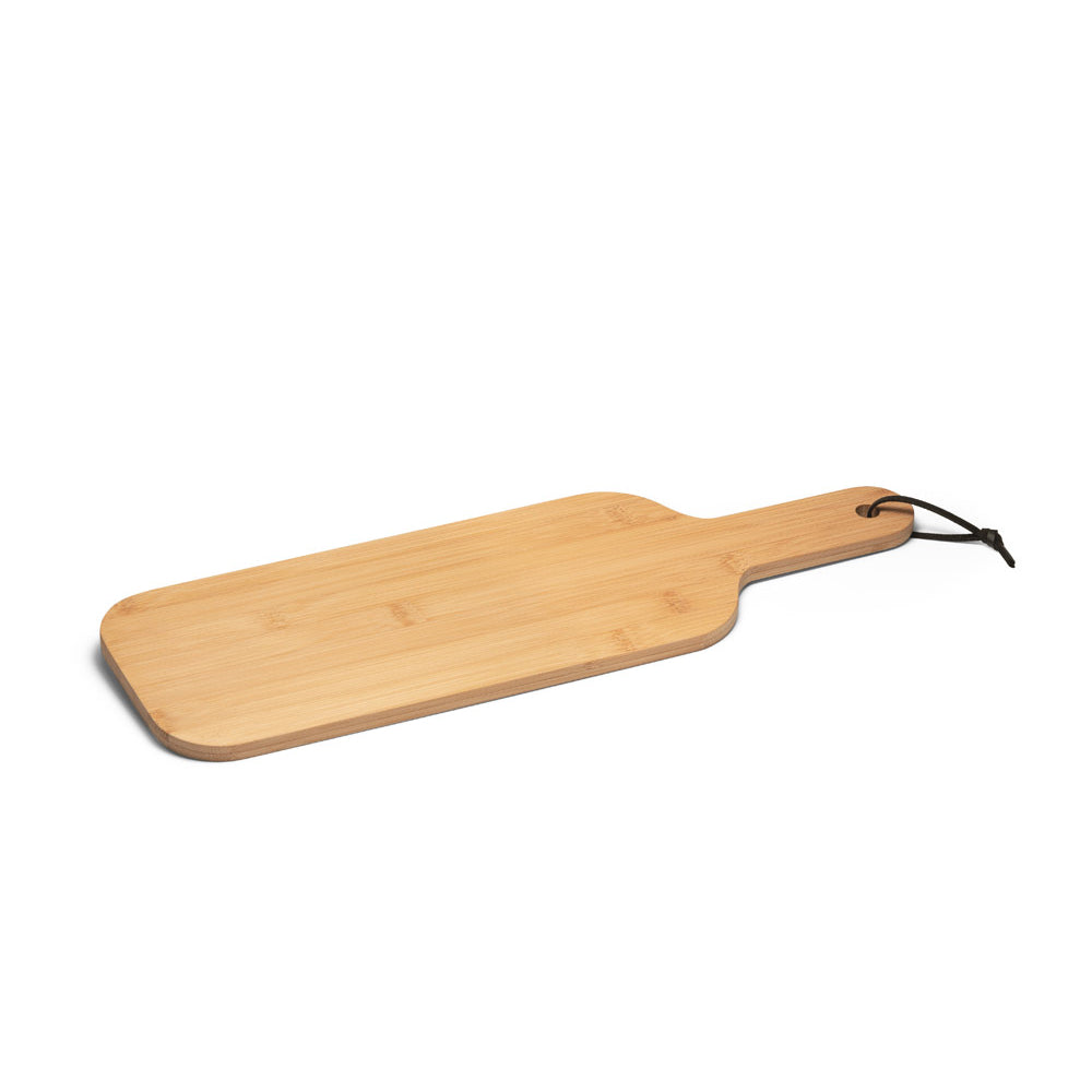 Tábua de cozinha de bambu retangular, 405x134x10mm, da marca Outros, ideal para preparar alimentos na cozinha.