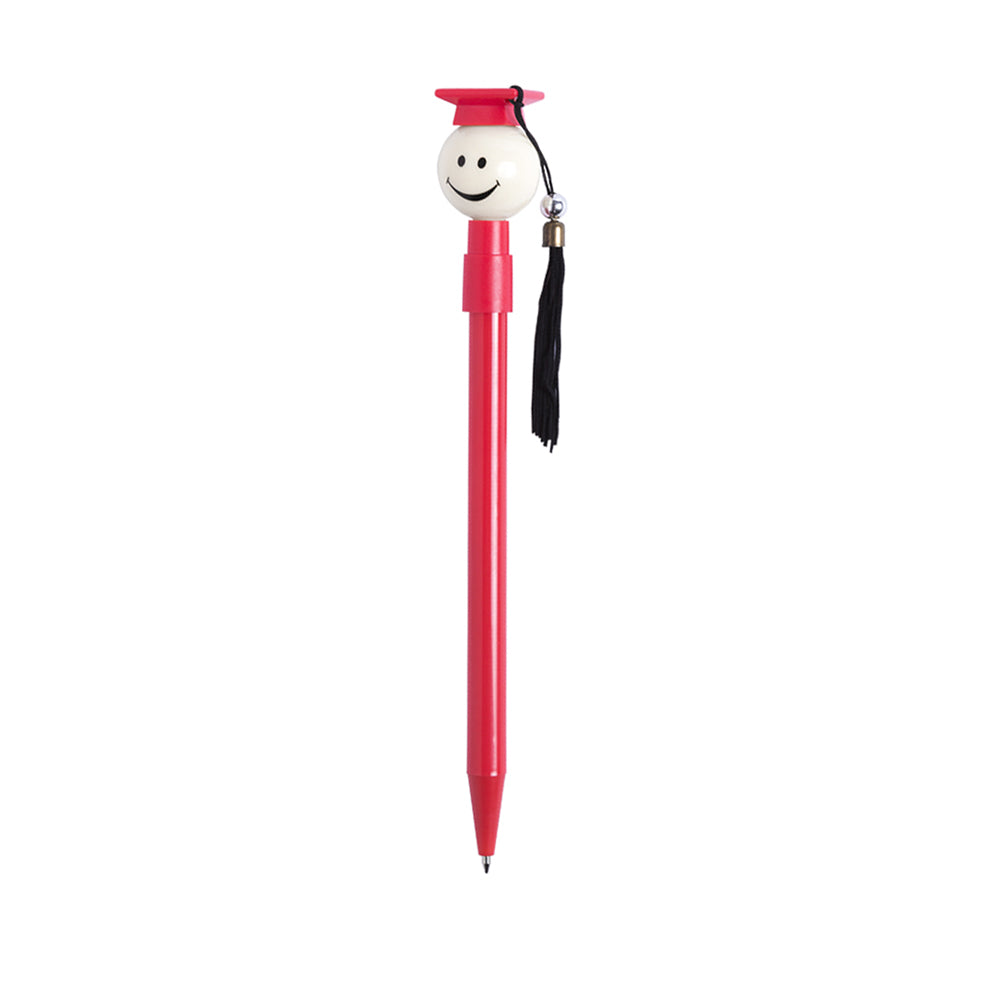Esferográfica Finalista Gradox Vermelho, caneta de alta qualidade, com corpo vermelho e ponteira fina para escrita precisa.