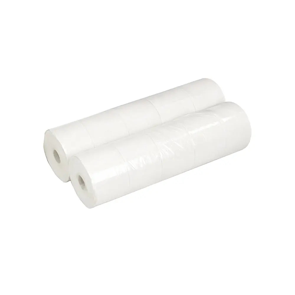 Rolo de papel branco 57x50x11mm 60g, pack com 10 unidades, produto de marca Outros, usado para embalagens ou impressões