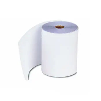 Rolo de papel branco 88x240mm, ideal para delivery, impressão e escritório, com embalagem simples e marca Outros.
