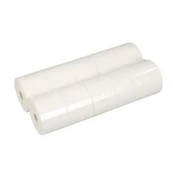 Rolos de papel térmico 60x110mm da marca Outros, pacote com 10 unidades, usados em impressoras e pontos de venda (PDV).