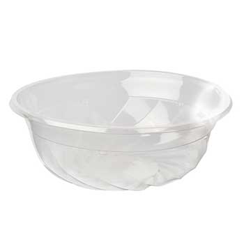 Conjunto de 50 saladeiras PLA transparentes de 1100ml, ideais para alimentos, feitas por marca Outros.
