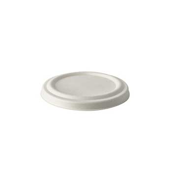 Conjunto de 50 tampas de cana de açúcar para tigelas de sopa de 10cm, compatíveis com tigelas de 350ml, marca Papstar.
