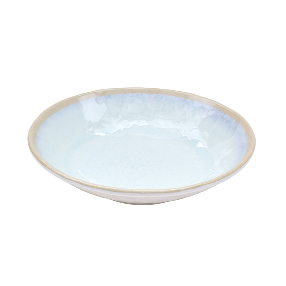 Prato fundo de melamina Halo da Perpetual, redondo, 20x4,9cm com acabamento brilhante, ideal para refeições.