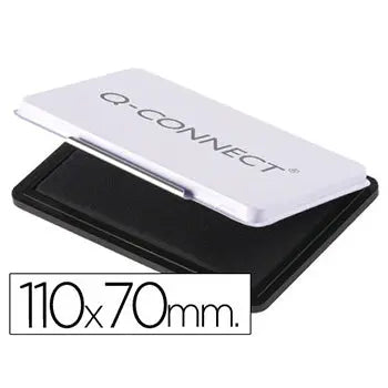 Bluepixel Equipamentos e Serviços Informáticos Lda | Almofada Carimbos Nº2 7x11cm Preta Q-Connect Almofadas para Carimbos