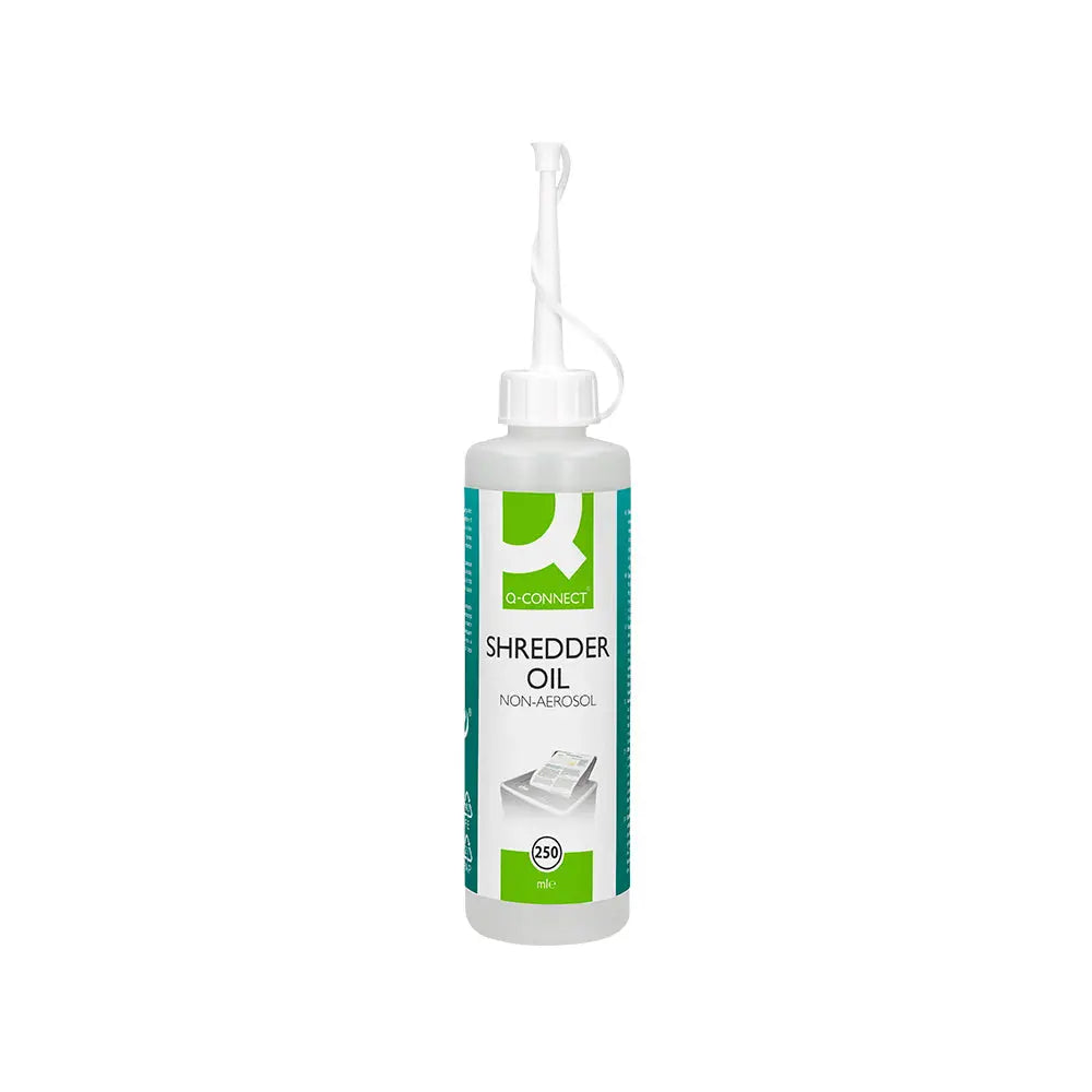 Bluepixel Equipamentos e Serviços Informáticos Lda | Óleo para Destruidoras de Papel 250ml - Lubrificação e Manutenção Q-Connect Corte Partículas