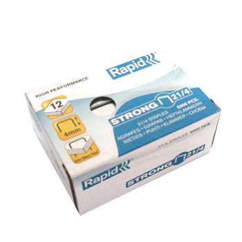Bluepixel Equipamentos e Serviços Informáticos Lda | Agrafos Nº25 21/4 Rapid 2/20 Folhas - Caixa com 5000 unidades Rapid Agrafos