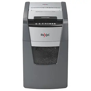 Bluepixel Equipamentos e Serviços Informáticos Lda | Destruidora de Documentos Rexel Auto+130M 2x15mm - Segurança e Privacidade Rexel Corte Partículas