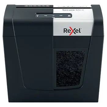 Bluepixel Equipamentos e Serviços Informáticos Lda | Destruidora de Partículas Rexel MC3 P5 2x15mm – Segurança e Eficiência Rexel Corte Partículas