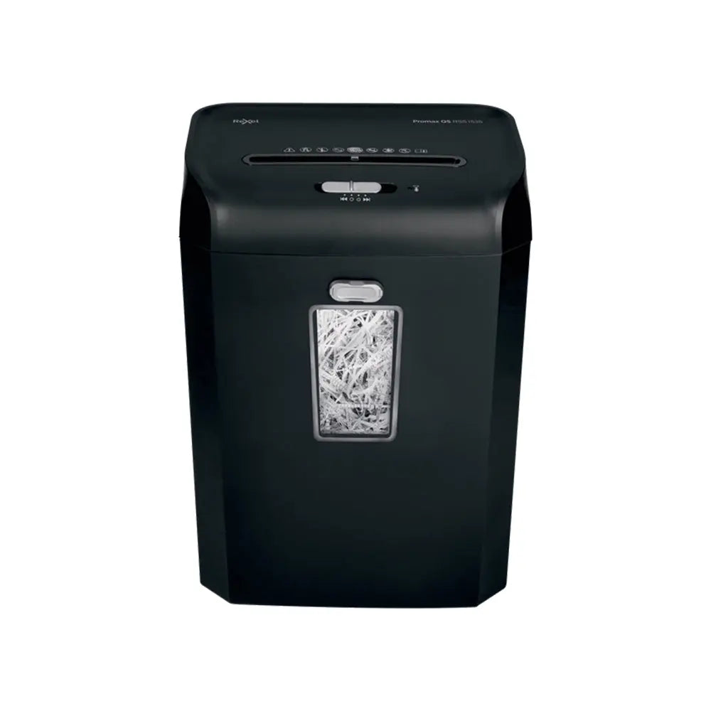 Bluepixel Equipamentos e Serviços Informáticos Lda | Destruidora de Tiras Rexel Promax QS RSS1535 P2 - 15 folhas Rexel Corte Tiras