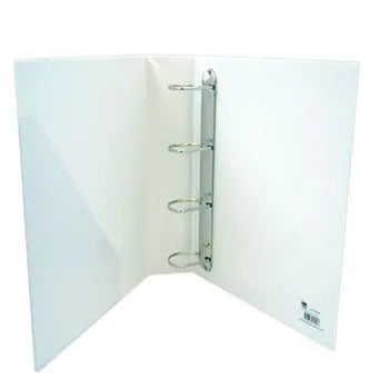 Pasta branca Roma A4 4/50mm, organizadora e protetora, com capa resistente, ideal para documentos e arquivos.