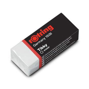 Borracha branca Rotring Tikky 30 para apagar com precisão, medida 42x17x12 cm, ideal para desenhos e esboços.