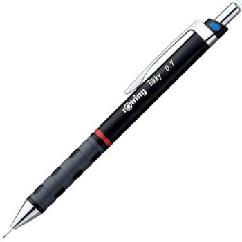 Bluepixel Equipamentos e Serviços Informáticos Lda | Lapiseira Rotring Tikky II 0,7mm - Escrita Precisa e Confortável Rotring Lapiseiras