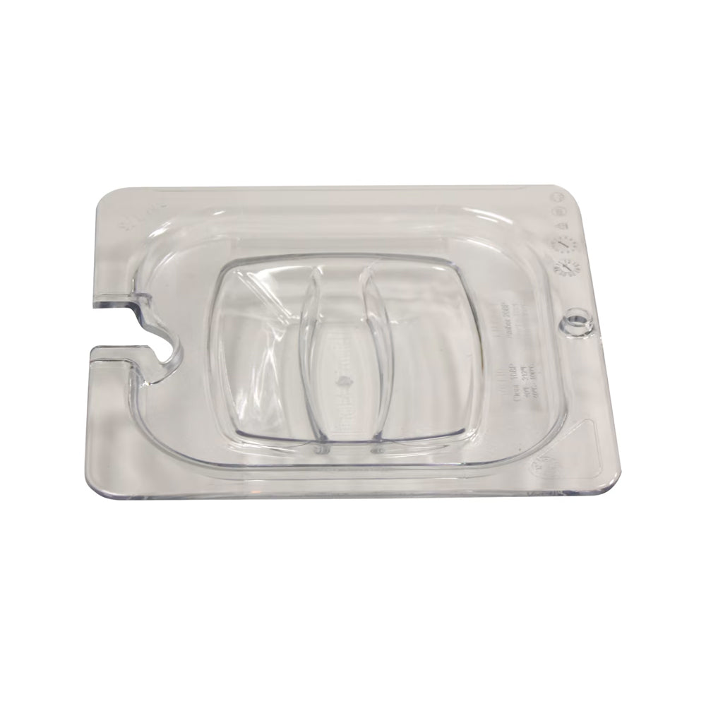 Tampa hermética para recipiente de frios Rubbermaid, 1/6, 176x162mm, para conservar alimentos frios e quentes.