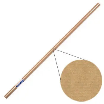 Rolo de papel kraft natural Sadipal, 1x3m, 70g, ideal para embalagens e projetos de artesanato.
