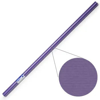 Rolo de papel kraft violeta Sadipal, 1x3m, 70g, ideal para artes e embalagens.