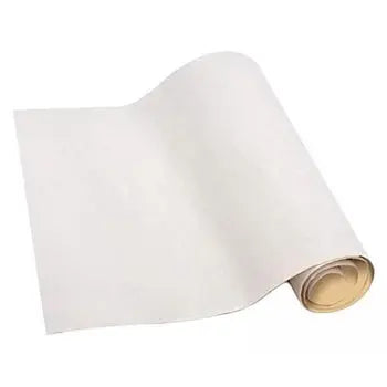 Papel veludo adesivo branco Sadipal, rolo de 0,45x1m, para decoração, com textura de veludo macio e acabamento brilhante.