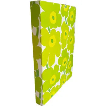 Porta documentos plastificado Smead Marimekko verde, tamanho 325x245mm, ideal para organizar papéis e arquivos.