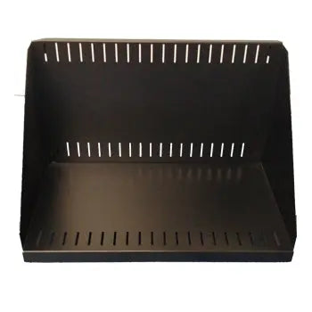 Suporte para secretária preto da Smead, porta-revistas para organizar escritório com estilo e praticidade.