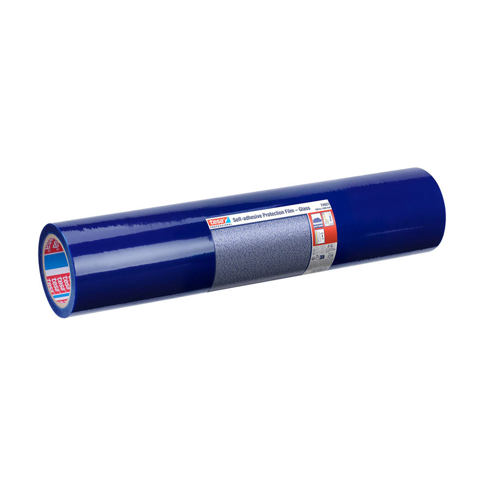 Filme de proteção autoadesivo Tesa 74921 para isolamento de vidros, 500x100m, material de isolamento resistente