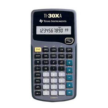 Bluepixel Equipamentos e Serviços Informáticos Lda | Calculadora Científica Texas TI-30XA | Ferramenta para estudos e cálculos Texas Científicas