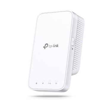 Extensor de sinal TP-Link RE300 AC1200 Mesh Wi-Fi, dispositivo de cobertura para melhorar conexão de internet doméstica.