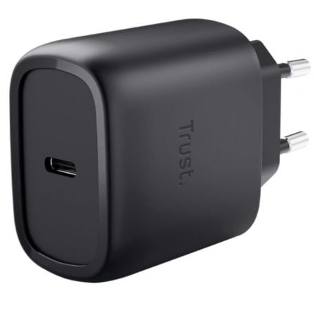 Carregador USB-C 45W Gan Trust Maxo para Apple e PC Preto