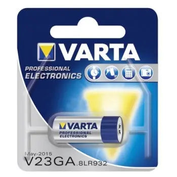 Pilhas Varta V23GA LR23 Alcalinas 12V 50mAh, unidade, para dispositivos eletrônicos.