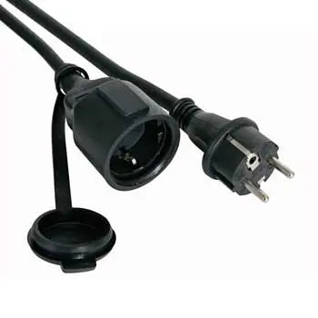 Cabo Extensão Elétrica 10m Preto