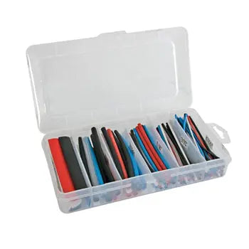 Mangas termo-retráteis multicoloridas de 10cm da Velleman, kit com 170 unidades para DIY e reparos.