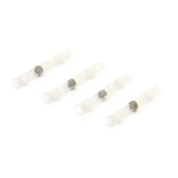 Manga retrátil com solda para emendas de 110° e 1,7mm da Velleman, pack com 4 unidades, usada para conexões elétricas.