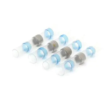 Mangas retráteis com solda para emendas de 110º, 4,5mm, marca Velleman, pack com 4 unidades, usadas para conexões elétricas.